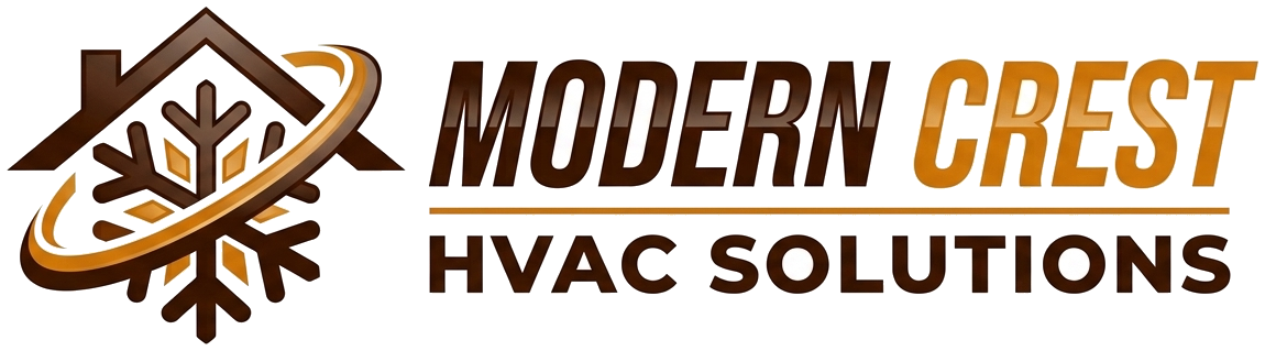 Modern Crest HVAC Solutions logo